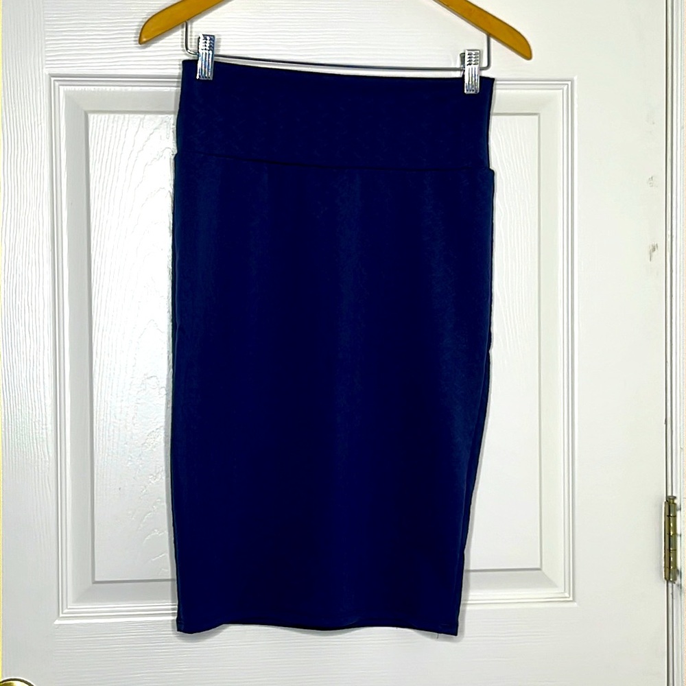 LulaRoe Cassie navy women’s skirt